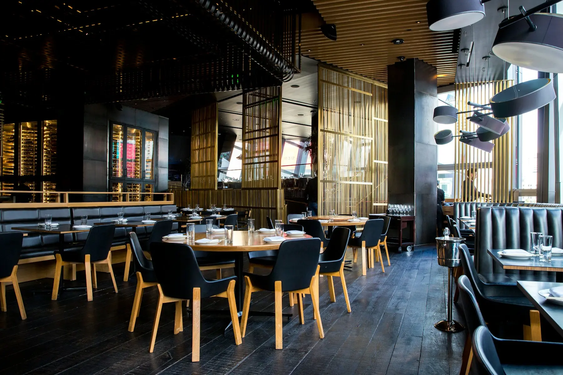 Luxury dining table prepared for a private occasion